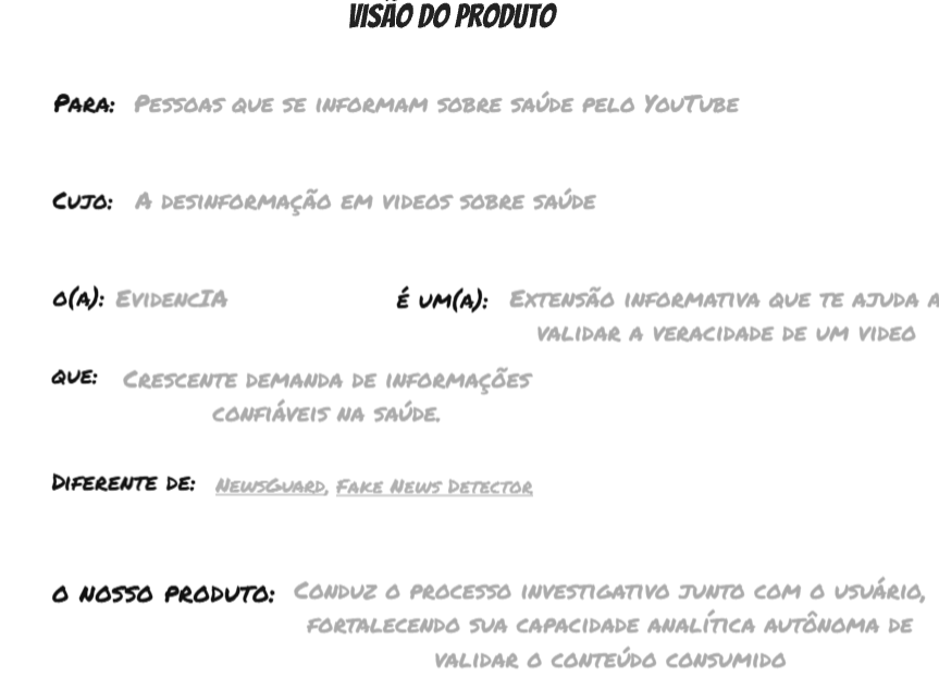 Visão do Produto e Diferenciação